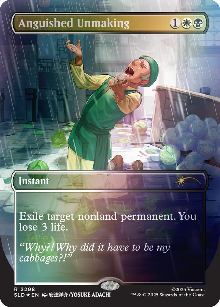 Anguished Unmaking (2298) (Rainbow Foil) [Secret Lair Drop Series] | Chromatic Games