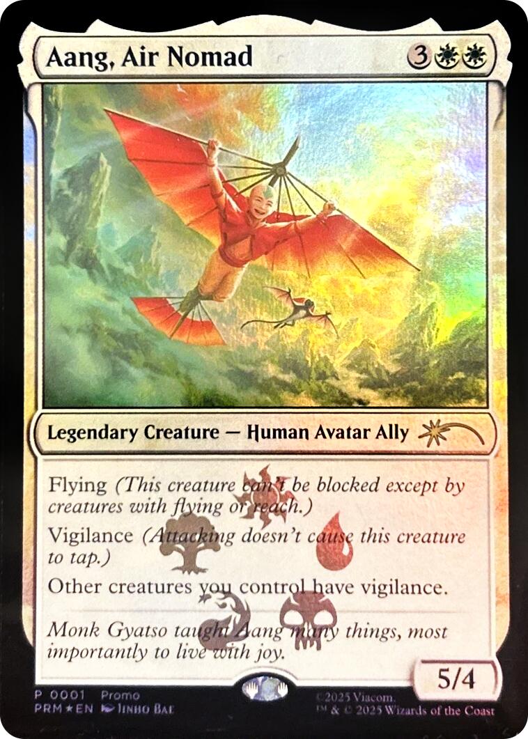 Aang, Air Nomad [Media Promos] | Chromatic Games