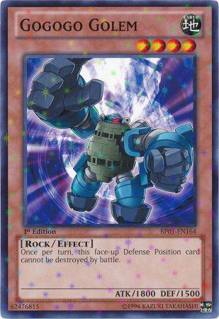 Gogogo Golem [BP01-EN164] Starfoil Rare | Chromatic Games