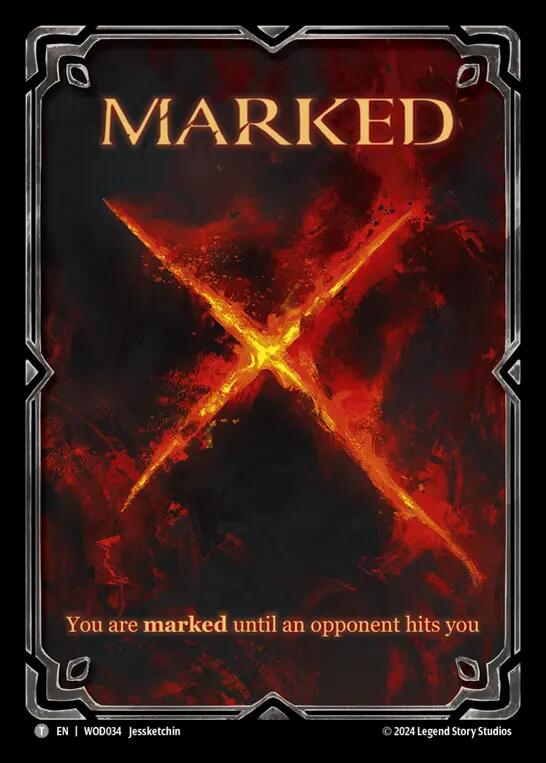 Marked [WOD034] (The Hunted Arakni, Web of Deceit Blitz Deck) | Chromatic Games