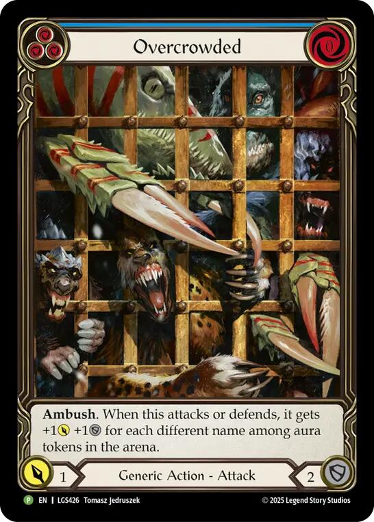 Overcrowded [LGS426] (Promo)  Cold Foil | Chromatic Games