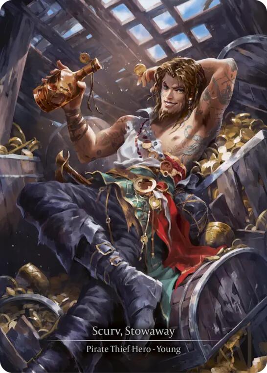 Scurv, Stowaway [HER143] (Promo)  Cold Foil | Chromatic Games