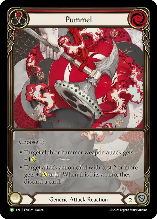 Pummel [FAB375] (Promo)  Rainbow Foil | Chromatic Games