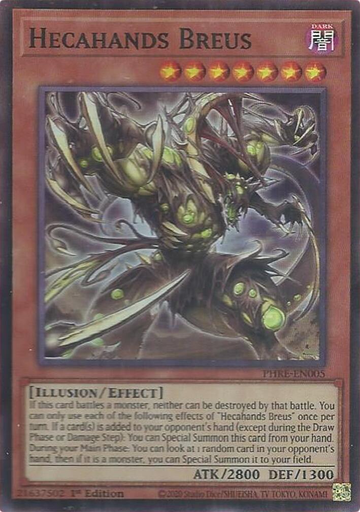 Hecahands Breus (Super Rare) [PHRE-EN005] Super Rare | Chromatic Games