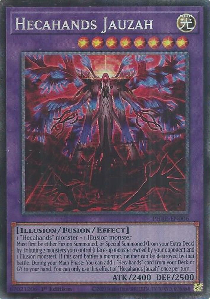 Hecahands Jauzah (CR) [PHRE-EN006] Collector's Rare | Chromatic Games