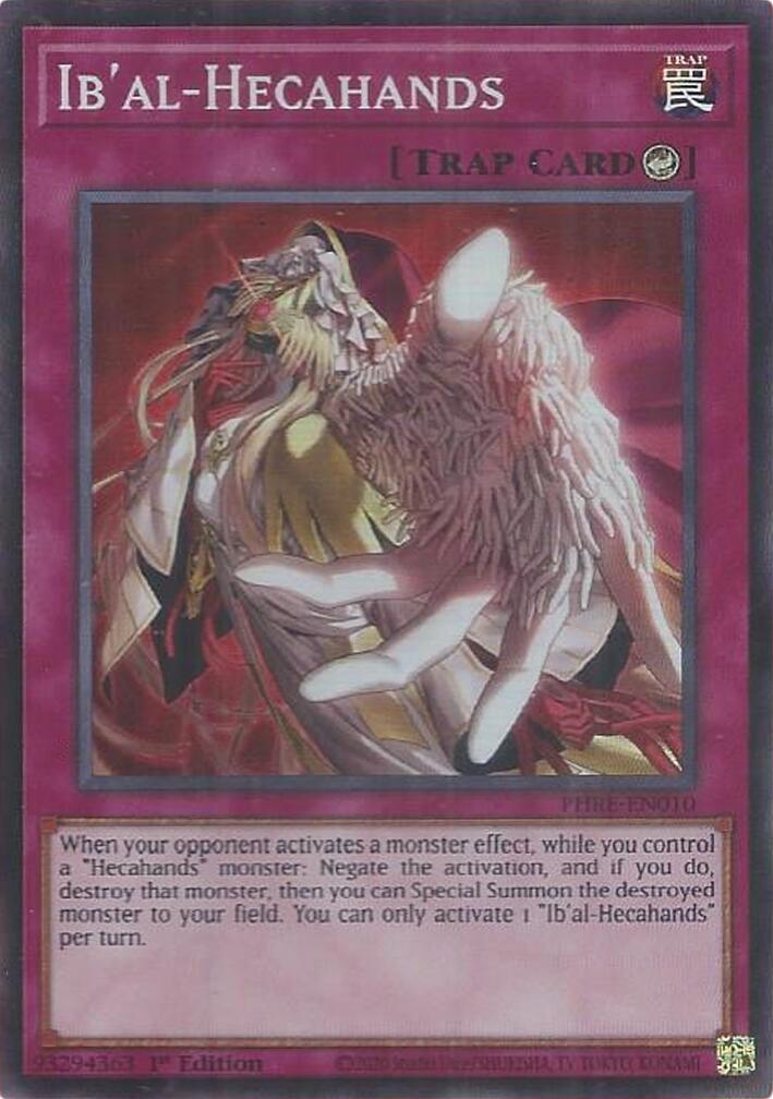 Ib'al-Hecahands (Super Rare) [PHRE-EN010] Super Rare | Chromatic Games
