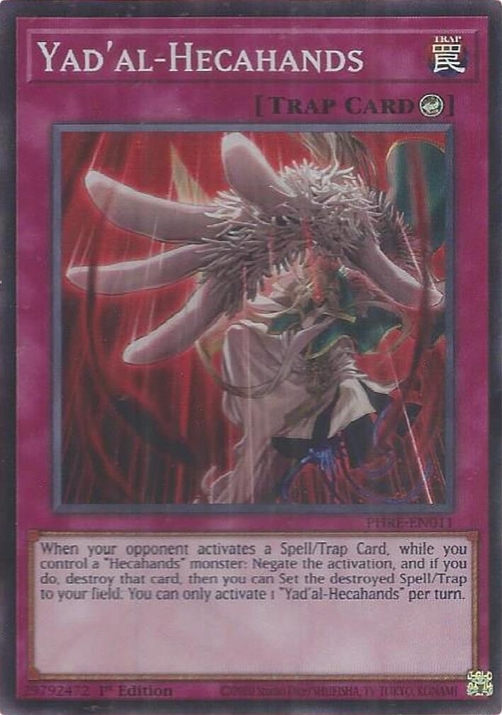 Yad'al-Hecahands (Super Rare) [PHRE-EN011] Super Rare | Chromatic Games