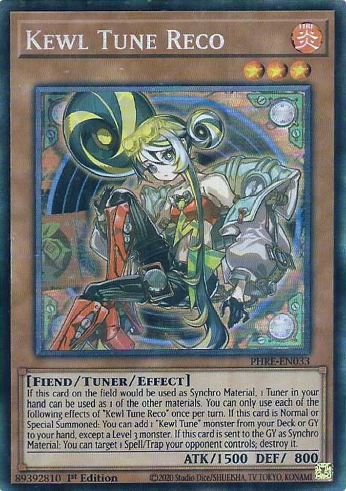 Kewl Tune Reco (CR) [PHRE-EN033] Collector's Rare | Chromatic Games