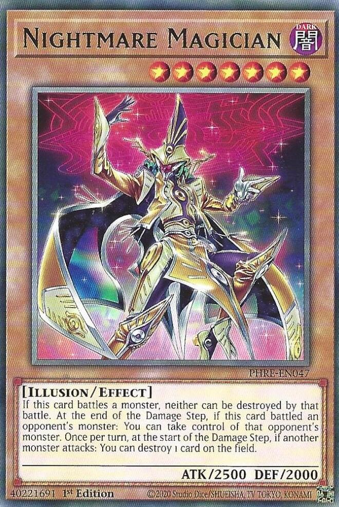 Nightmare Magician [PHRE-EN047] Rare | Chromatic Games