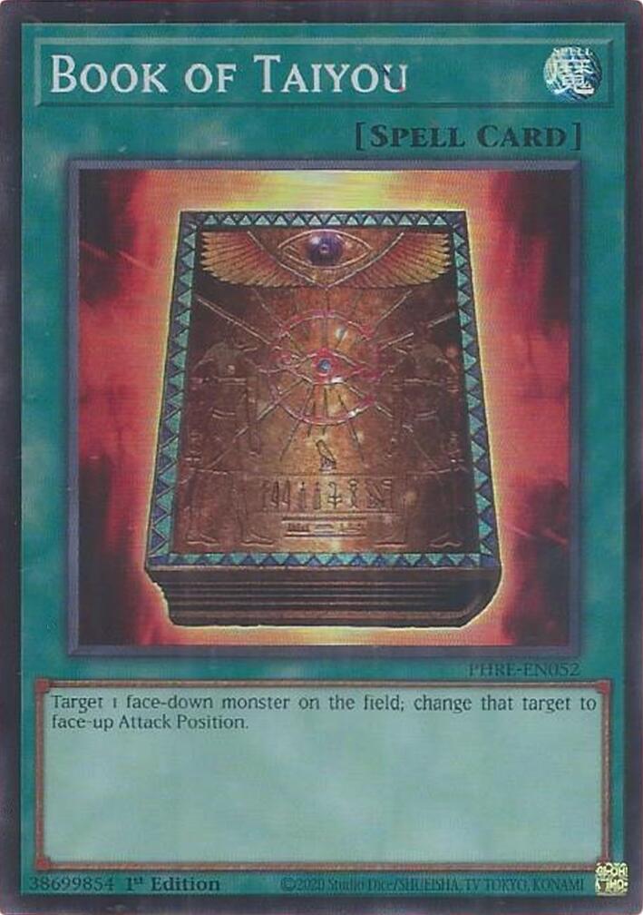 Book of Taiyou (Super Rare) [PHRE-EN052] Super Rare | Chromatic Games