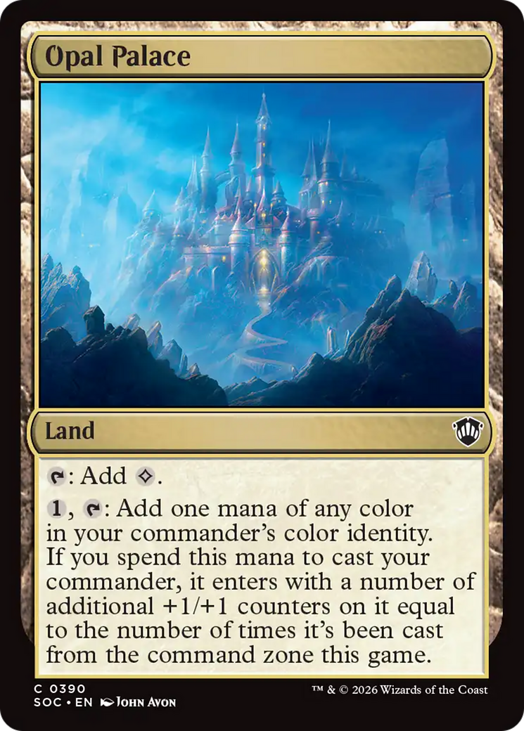 Opal Palace [Secrets of Strixhaven Commander] | Chromatic Games