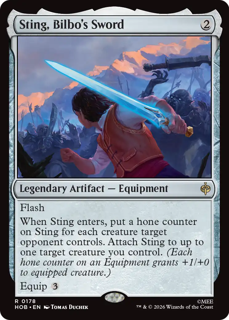 Sting, Bilbo's Sword [The Hobbit] | Chromatic Games