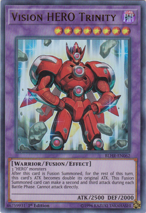 Vision Hero Trinity [BLHR-EN062] Ultra Rare | Chromatic Games