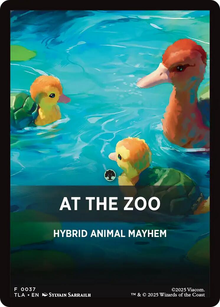 At The Zoo Theme Card [Avatar: The Last Airbender Tokens] | Chromatic Games