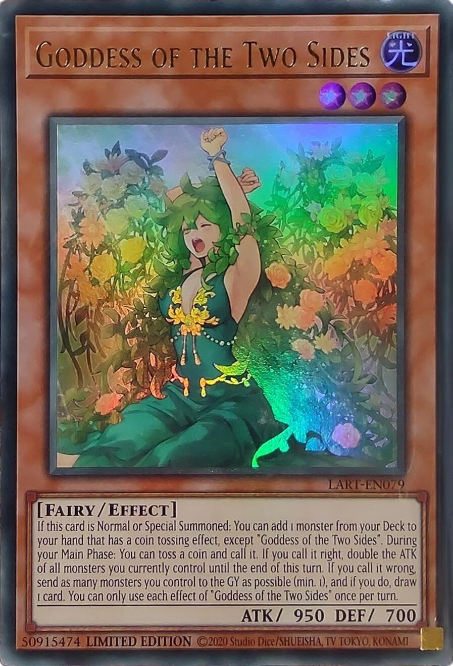 Goddess of the Two Sides [LART-EN079] Ultra Rare | Chromatic Games