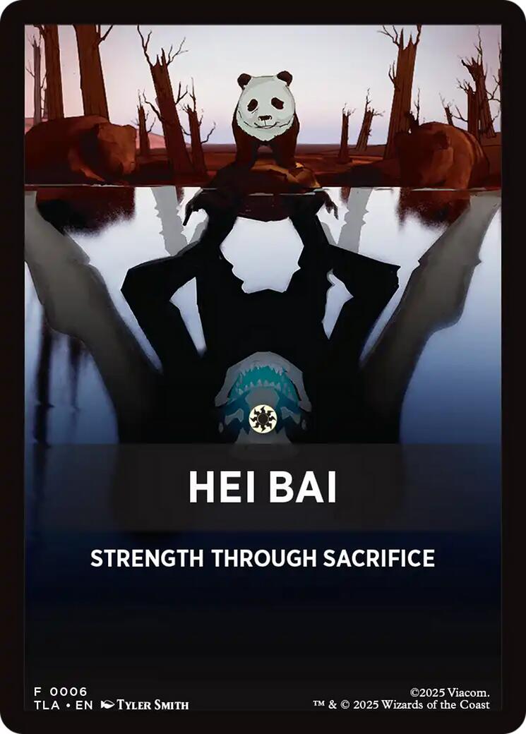 Hei Bai Theme Card [Avatar: The Last Airbender Tokens] | Chromatic Games