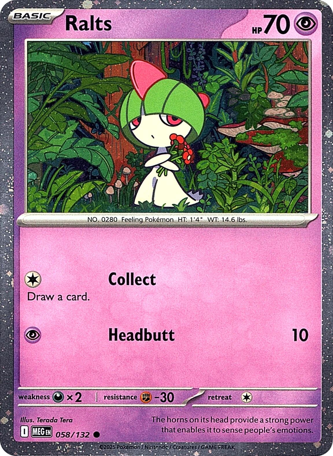 Ralts (058/132) (Cosmos Holo) [Miscellaneous Cards] | Chromatic Games