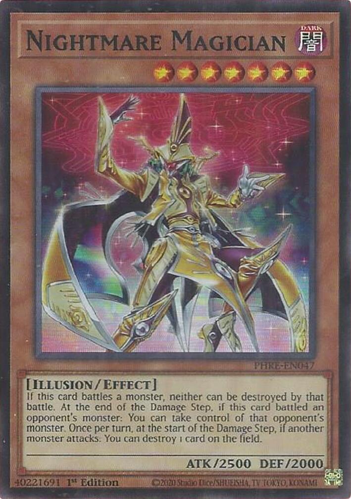 Nightmare Magician (Super Rare) [PHRE-EN047] Super Rare | Chromatic Games