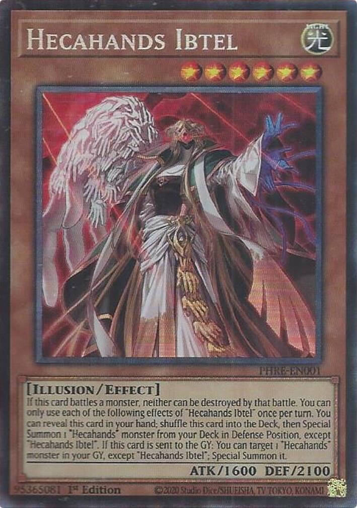 Hecahands Ibtel (CR) [PHRE-EN001] Collector's Rare | Chromatic Games