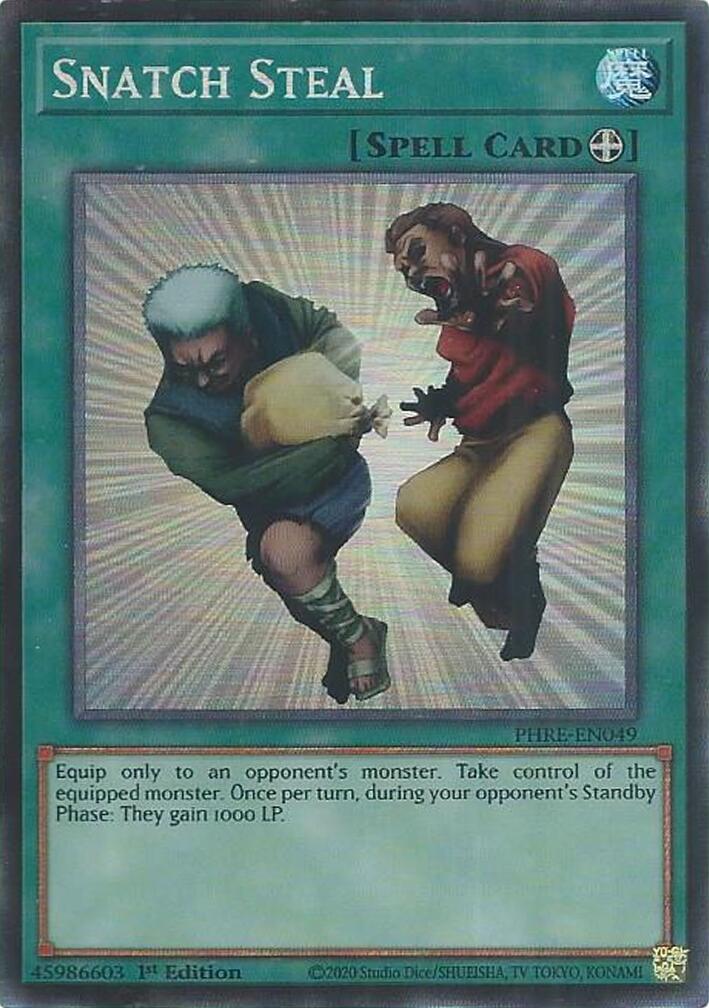 Snatch Steal (CR) [PHRE-EN049] Collector's Rare | Chromatic Games