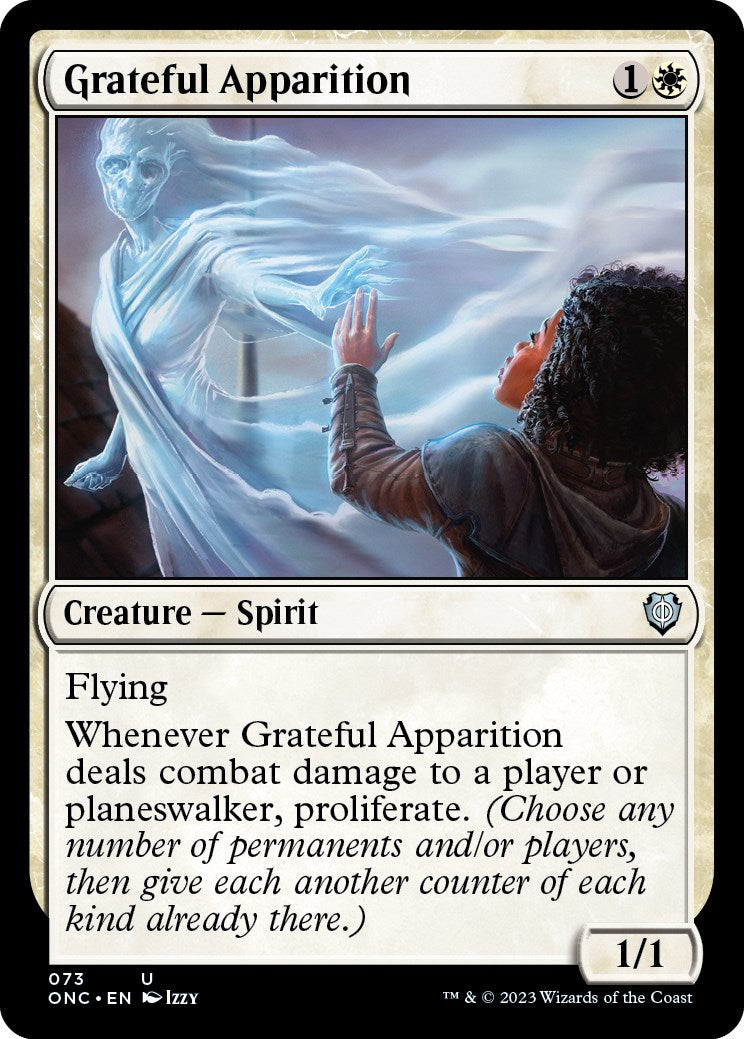 Grateful Apparition [Phyrexia: All Will Be One Commander] | Chromatic Games