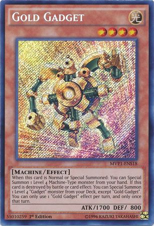 Gold Gadget [MVP1-ENS18] Secret Rare | Chromatic Games