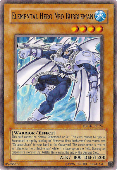 Elemental Hero Neo Bubbleman [DR04-EN124] Common | Chromatic Games