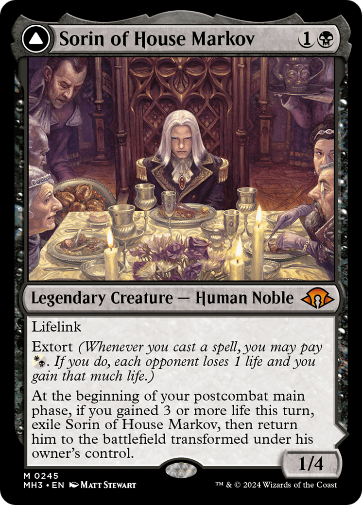 Sorin of House Markov // Sorin, Ravenous Neonate [Modern Horizons 3] | Chromatic Games