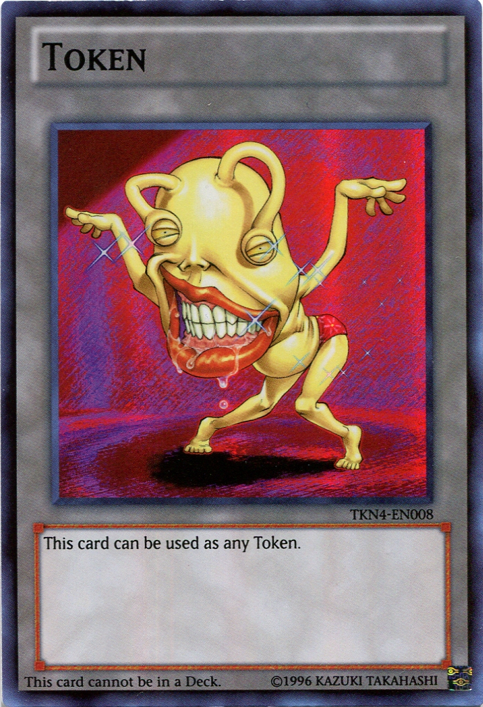 Ojama Token (Yellow) [TKN4-EN008] Super Rare | Chromatic Games