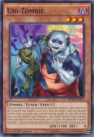Uni-Zombie [MP15-EN217] Common | Chromatic Games