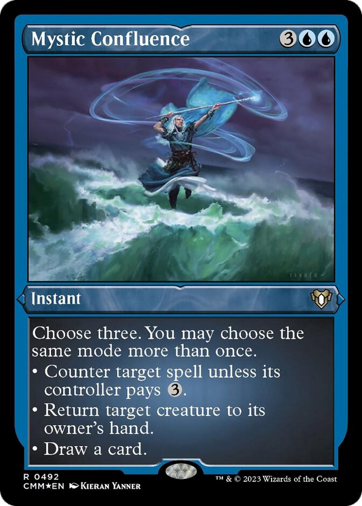 Mystic Confluence (Foil Etched) [Commander Masters] | Chromatic Games