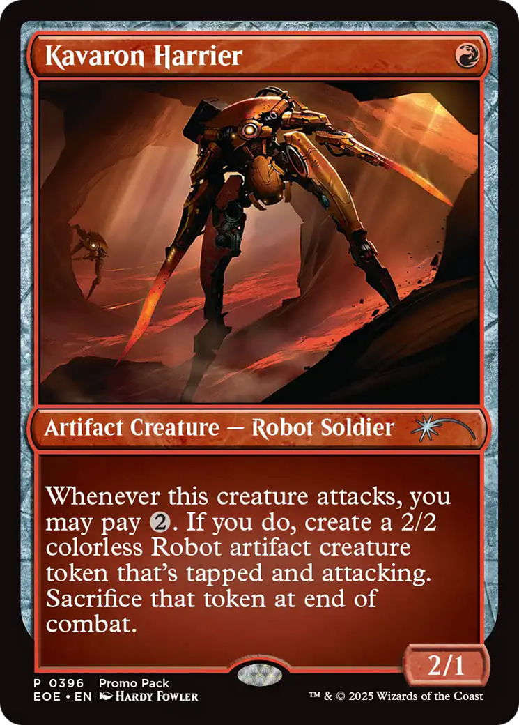 Kavaron Harrier [Edge of Eternities Promo Pack] | Chromatic Games