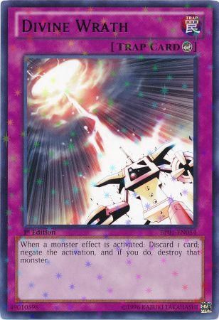 Divine Wrath [BP01-EN054] Starfoil Rare | Chromatic Games