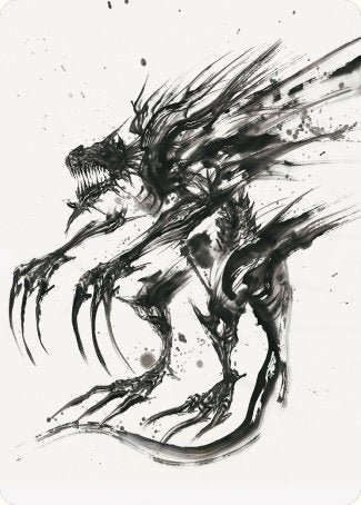 Phyrexian Obliterator Art Card [Phyrexia: All Will Be One Art Series] | Chromatic Games