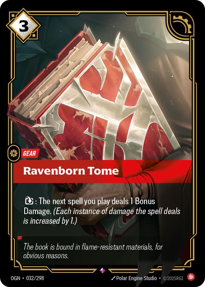 Ravenborn Tome 032/298 (Origins)  - Foil | Chromatic Games