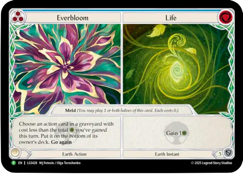 Everbloom // Life [LGS428] (Promo)  Cold Foil | Chromatic Games