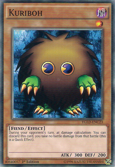 Kuriboh [YGLD-ENC23] Common | Chromatic Games