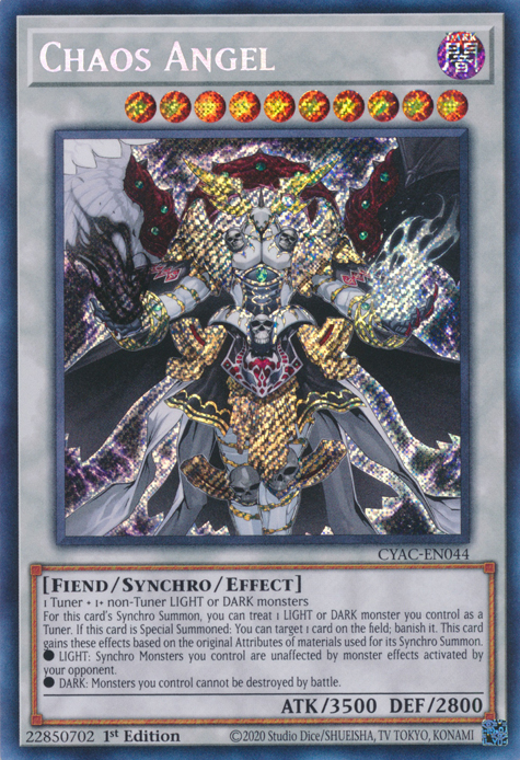 Chaos Angel [CYAC-EN044] Secret Rare | Chromatic Games