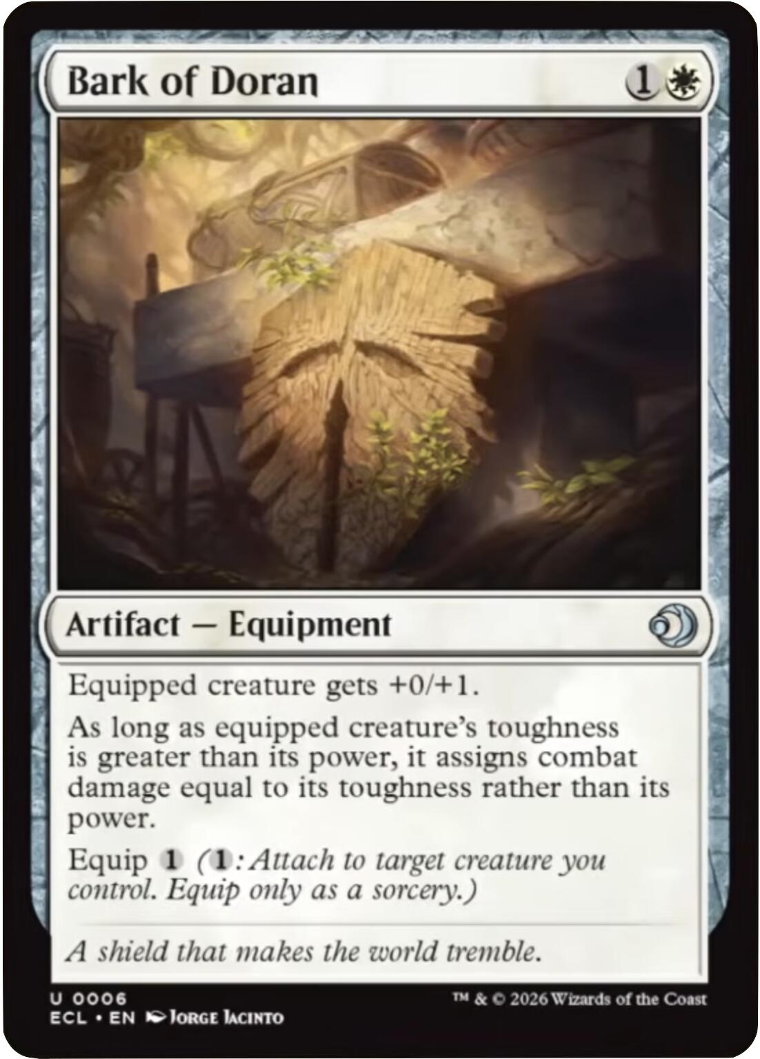 Bark of Doran [Lorwyn Eclipsed] | Chromatic Games