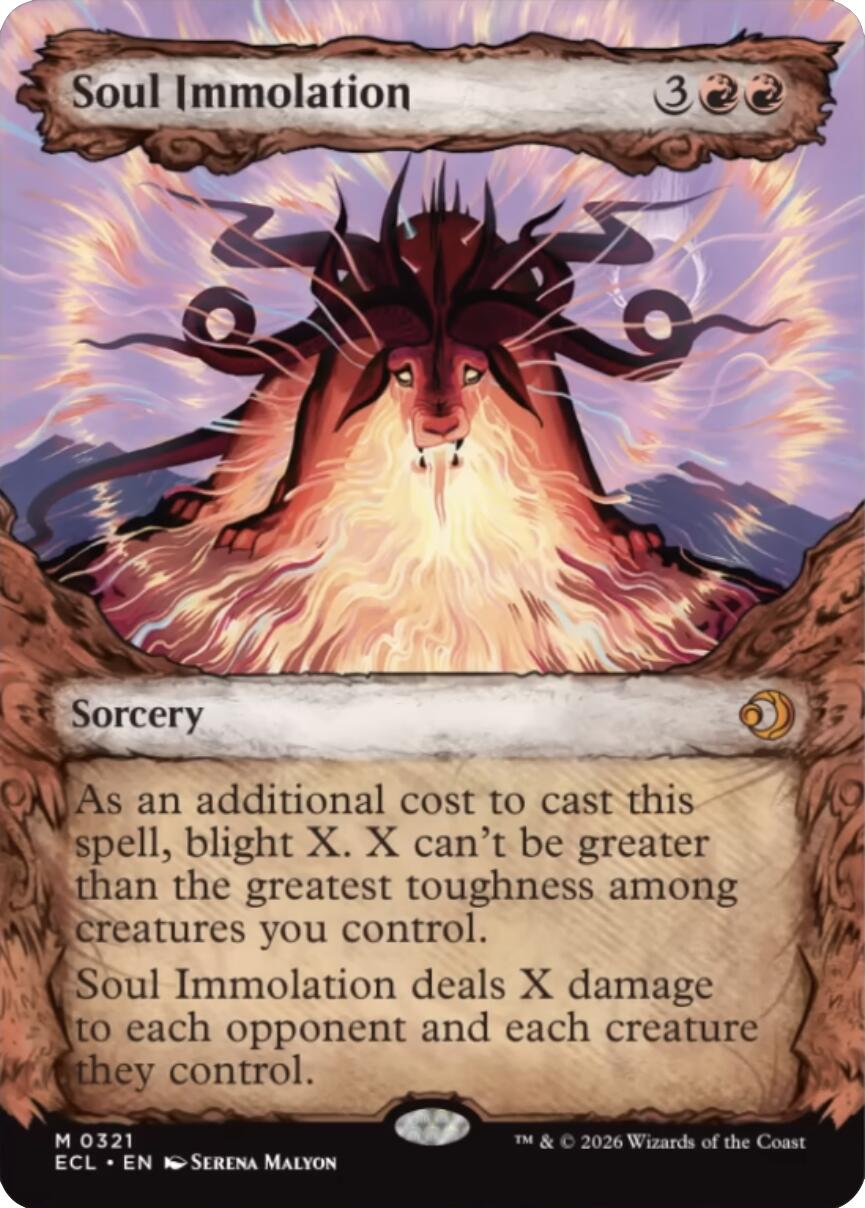 Soul Immolation (Showcase) [Lorwyn Eclipsed] | Chromatic Games