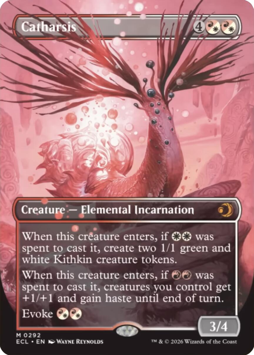 Catharsis (Borderless) [Lorwyn Eclipsed] | Chromatic Games