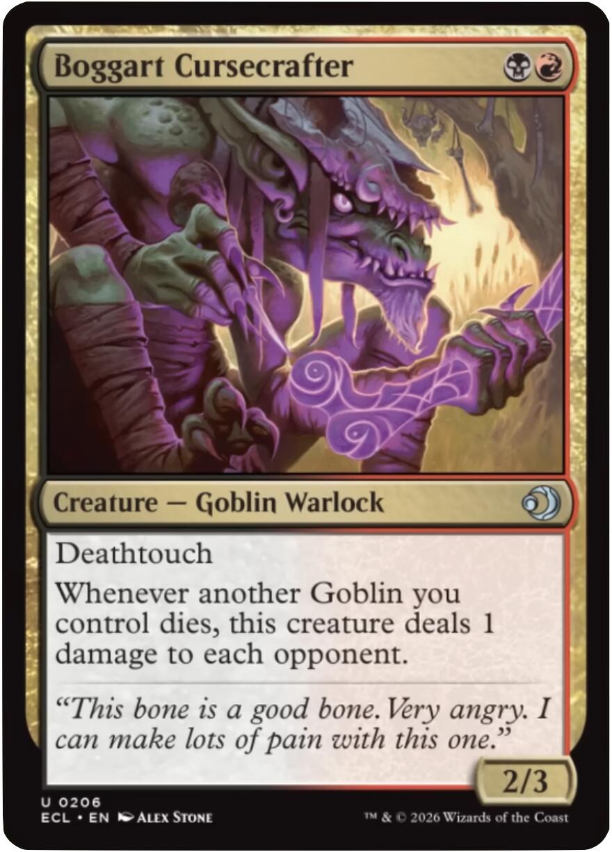 Boggart Cursecrafter [Lorwyn Eclipsed] | Chromatic Games