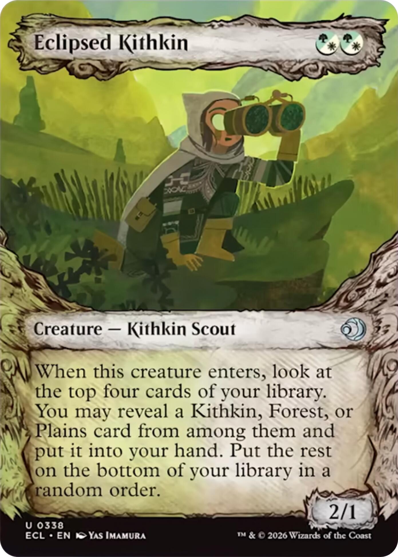 Eclipsed Kithkin (Showcase) [Lorwyn Eclipsed] | Chromatic Games