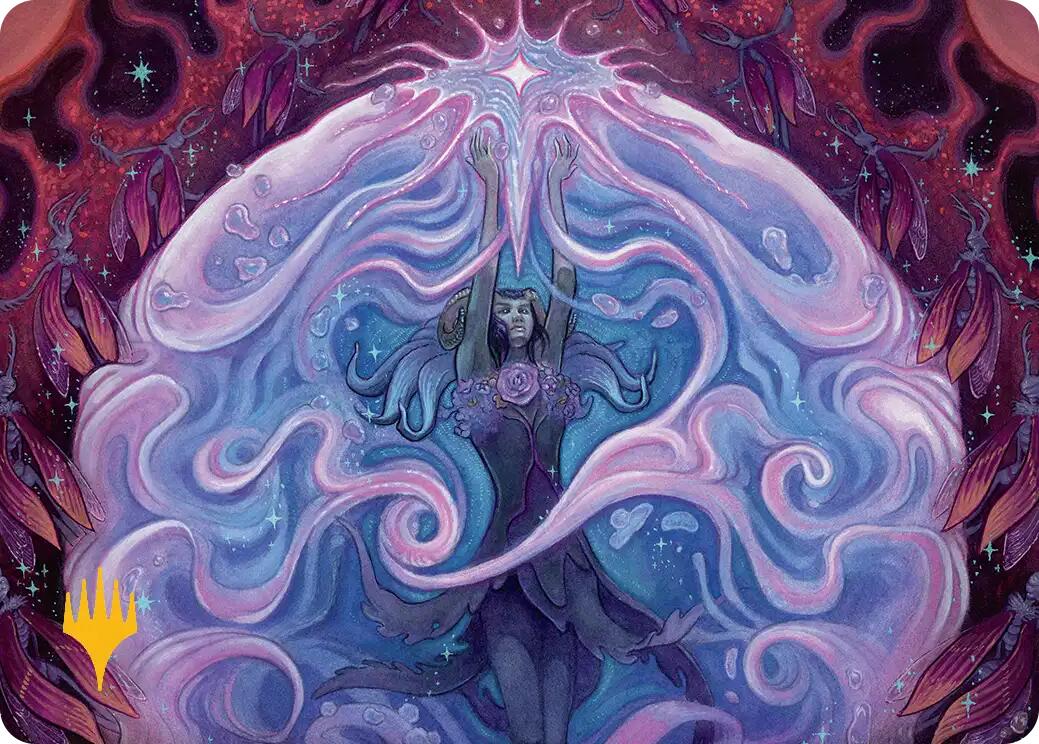 Glen Elendra's Answer Art Card (Gold-Stamped Planeswalker Symbol) [Lorwyn Eclipsed Art Series] | Chromatic Games