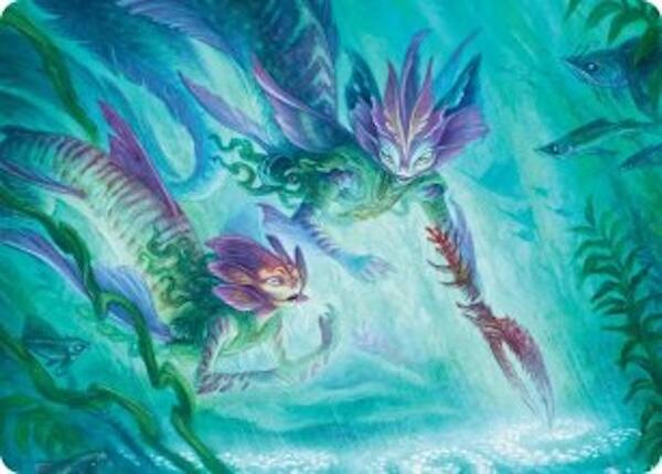 Silvergill Mentor Art Card [Lorwyn Eclipsed Art Series] | Chromatic Games