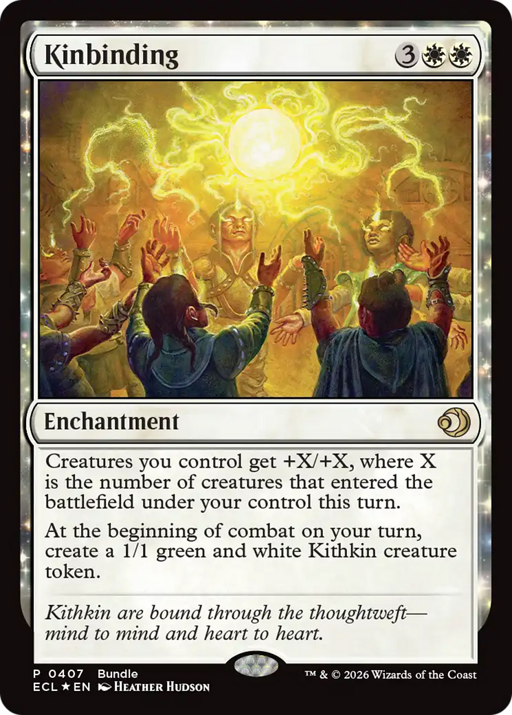 Kinbinding (Bundle) [Lorwyn Eclipsed Promos] | Chromatic Games