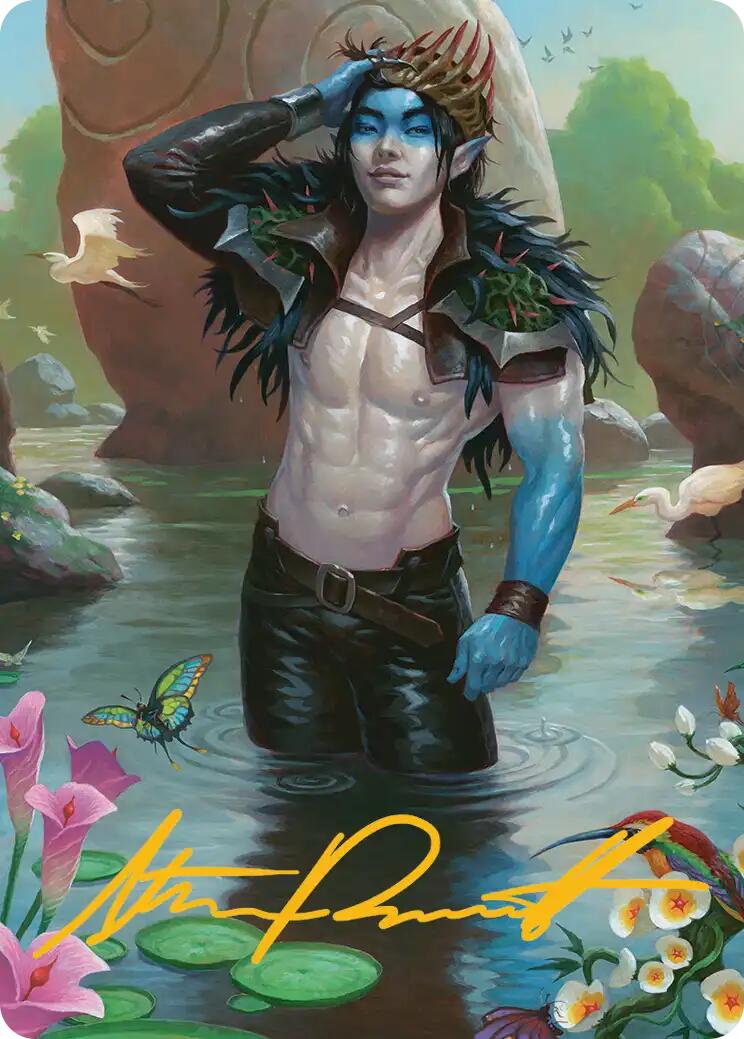 Oko, Lorwyn Liege Art Card (Gold-Stamped Signature) [Lorwyn Eclipsed Art Series] | Chromatic Games