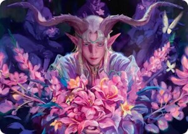 Dawnhand Eulogist Art Card [Lorwyn Eclipsed Art Series] | Chromatic Games