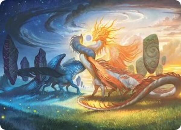 Celestial Reunion Art Card (19/54) [Lorwyn Eclipsed Art Series] | Chromatic Games