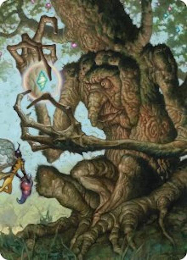 Faeburrow Elder Art Card [Lorwyn Eclipsed Art Series] | Chromatic Games